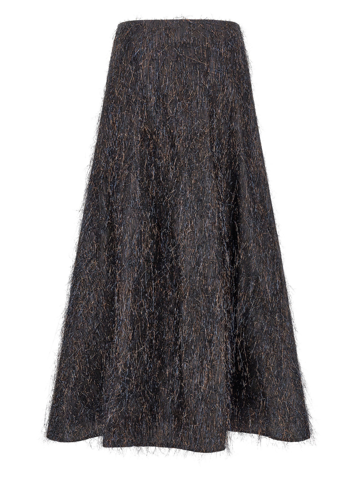 Peserico Skirt With Metallic Fringes