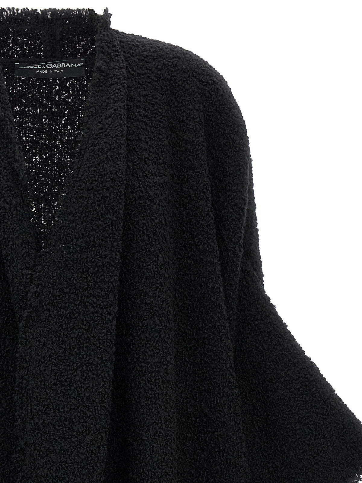 Dolce&Gabbana Bouclé Cape