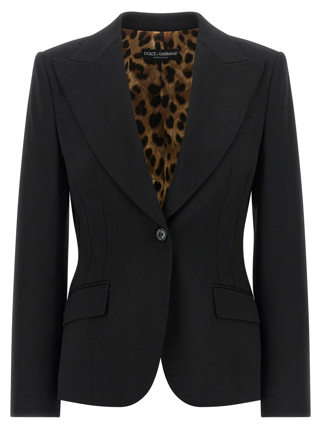 Dolce & Gabbana Black Turlington Blazer Dolce & Gabbana