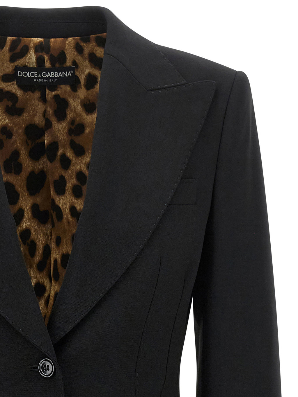 Dolce & Gabbana Black Turlington Blazer Dolce & Gabbana