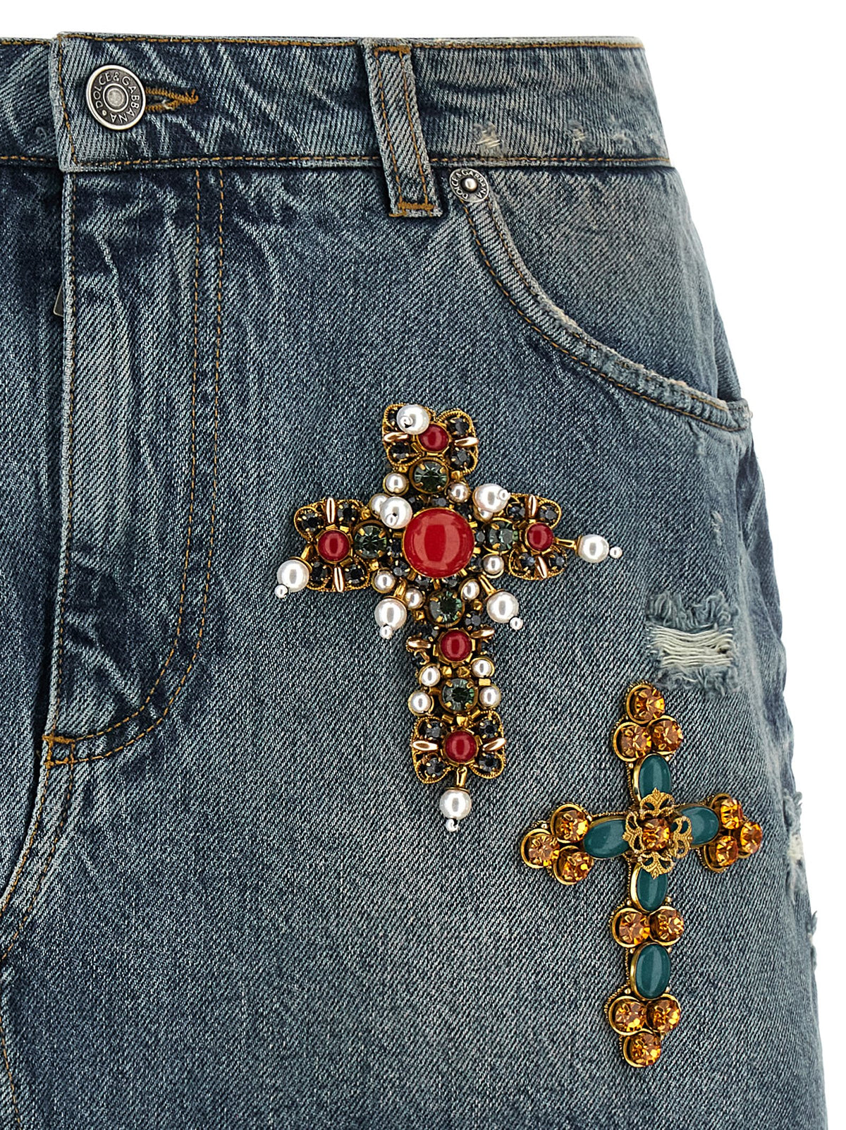 Dolce&Gabbana Embroidery Skirt