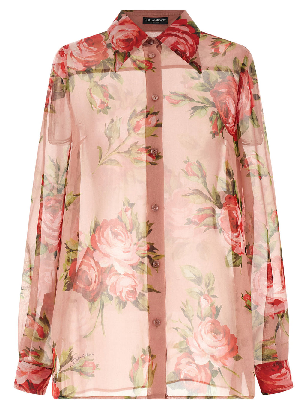 Dolce & Gabbana Bouquet Rose Shirt Dolce & Gabbana