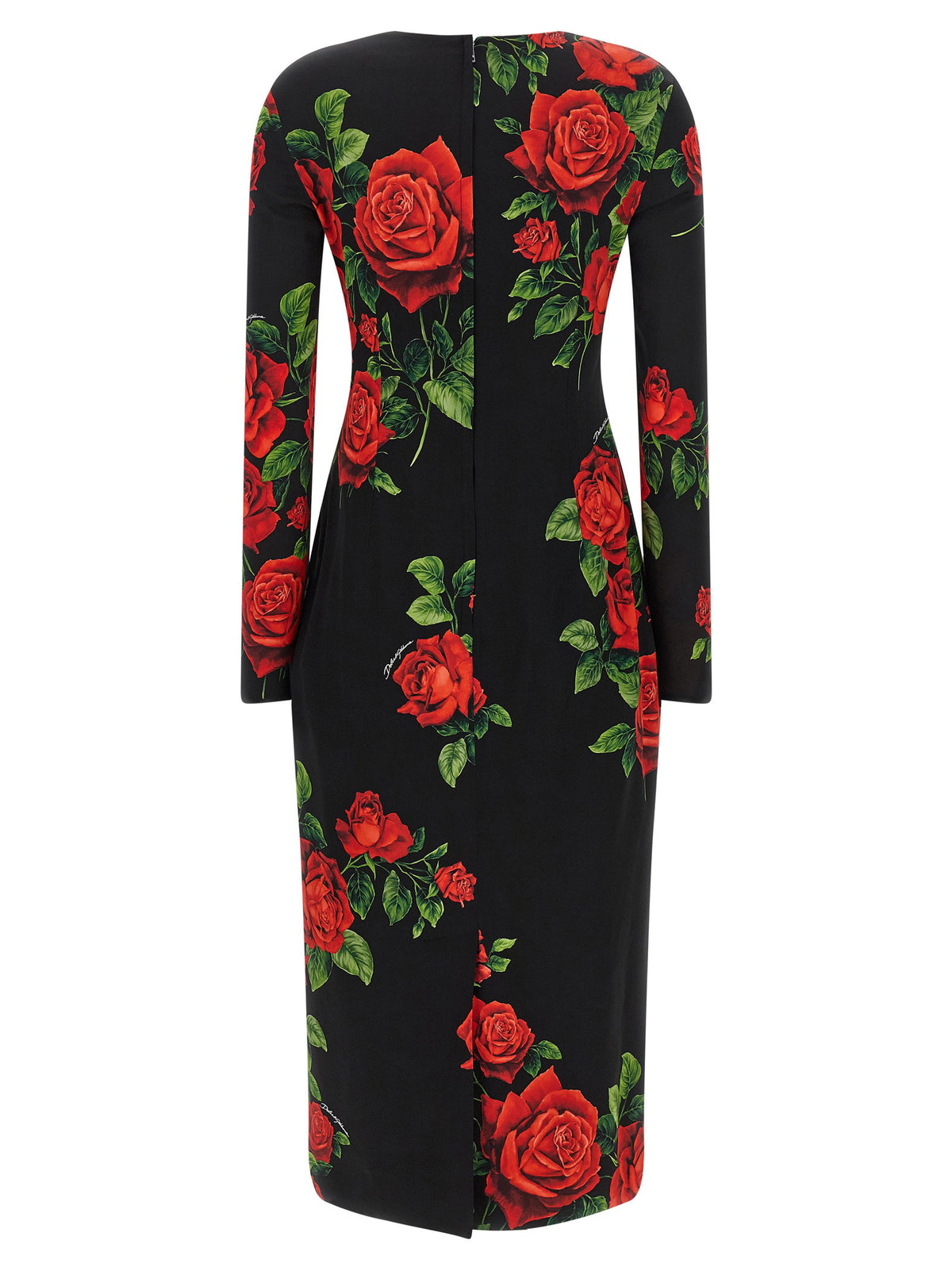 Dolce & Gabbana Rose Longuette Dress Dolce & Gabbana