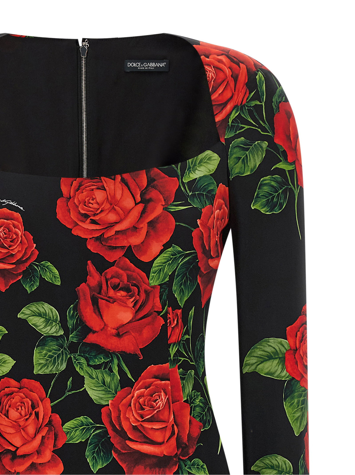 Dolce & Gabbana Rose Longuette Dress Dolce & Gabbana