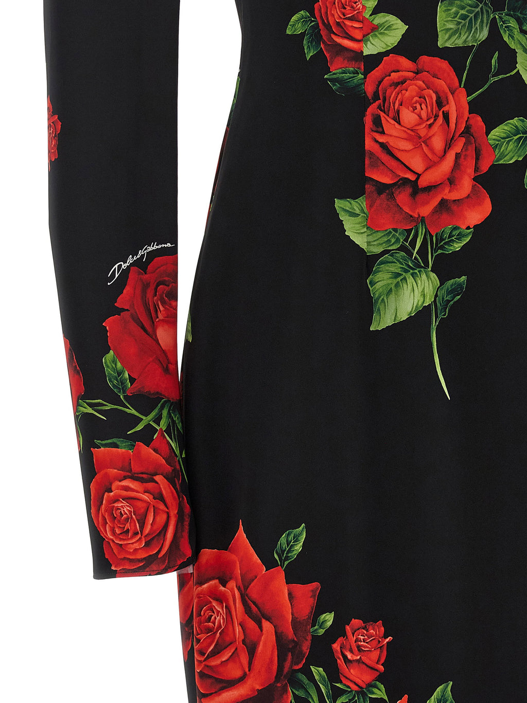 Dolce & Gabbana Rose Longuette Dress Dolce & Gabbana