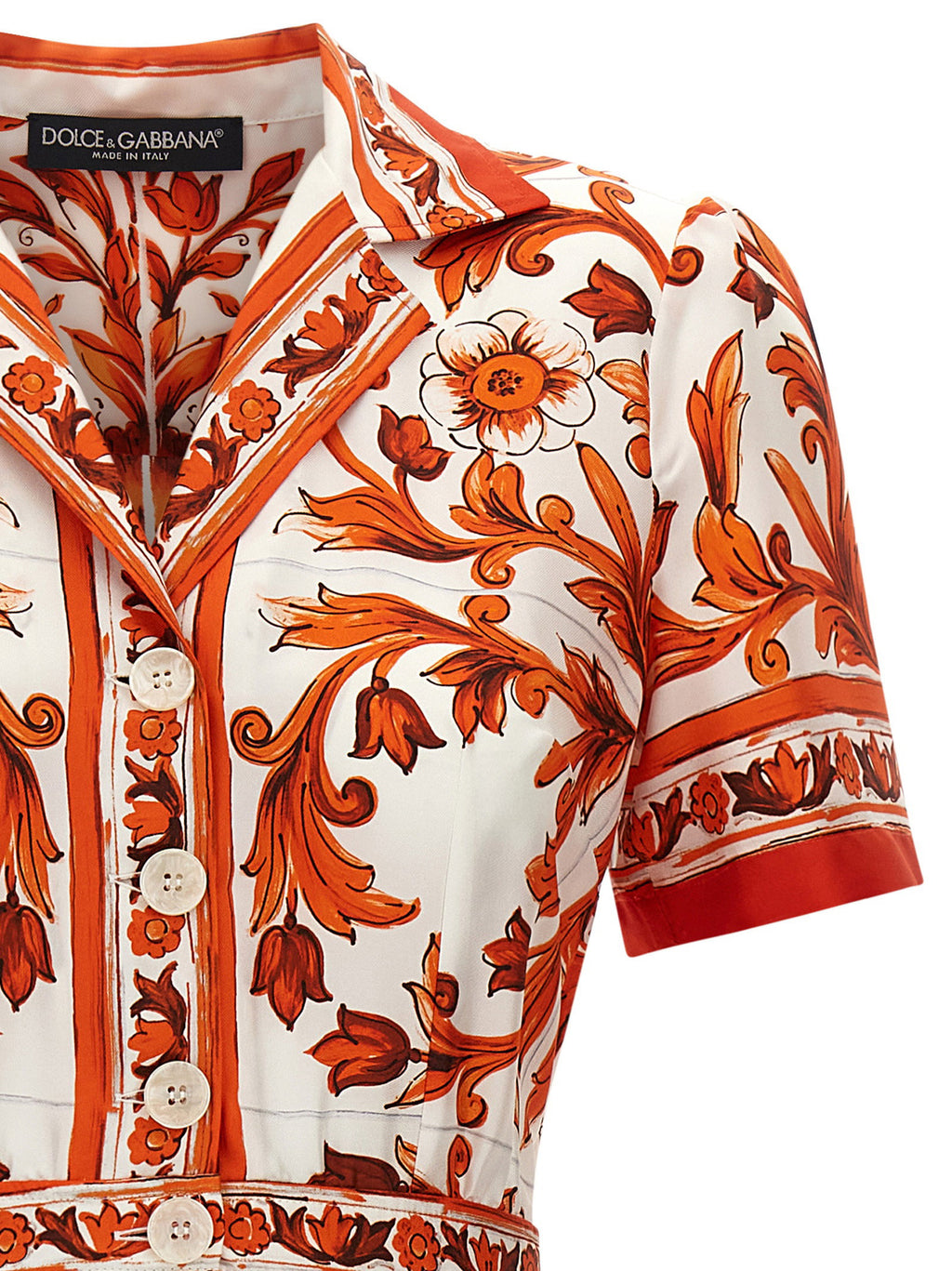 Dolce&Gabbana Maiolica Print Dress