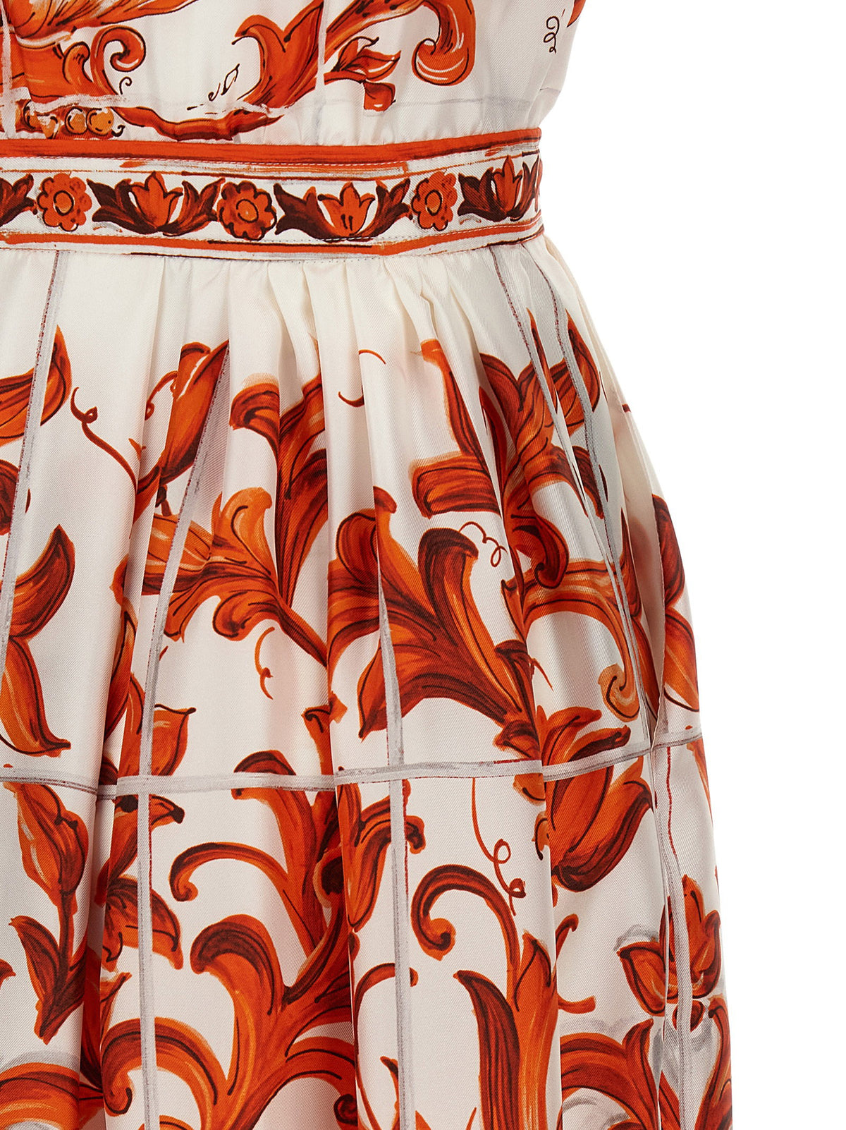 Dolce&Gabbana Maiolica Print Dress