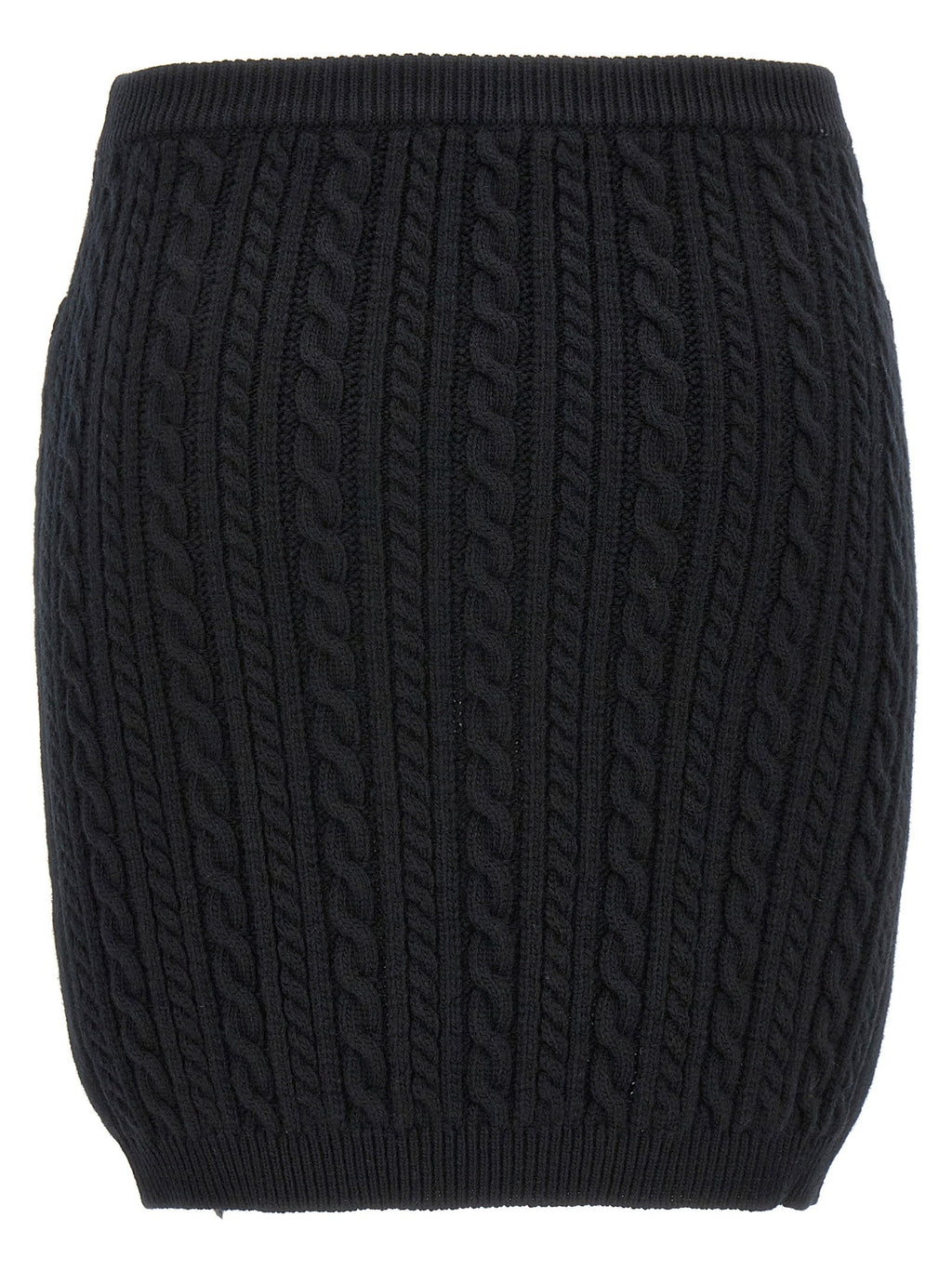 Alessandra Rich Button Skirt