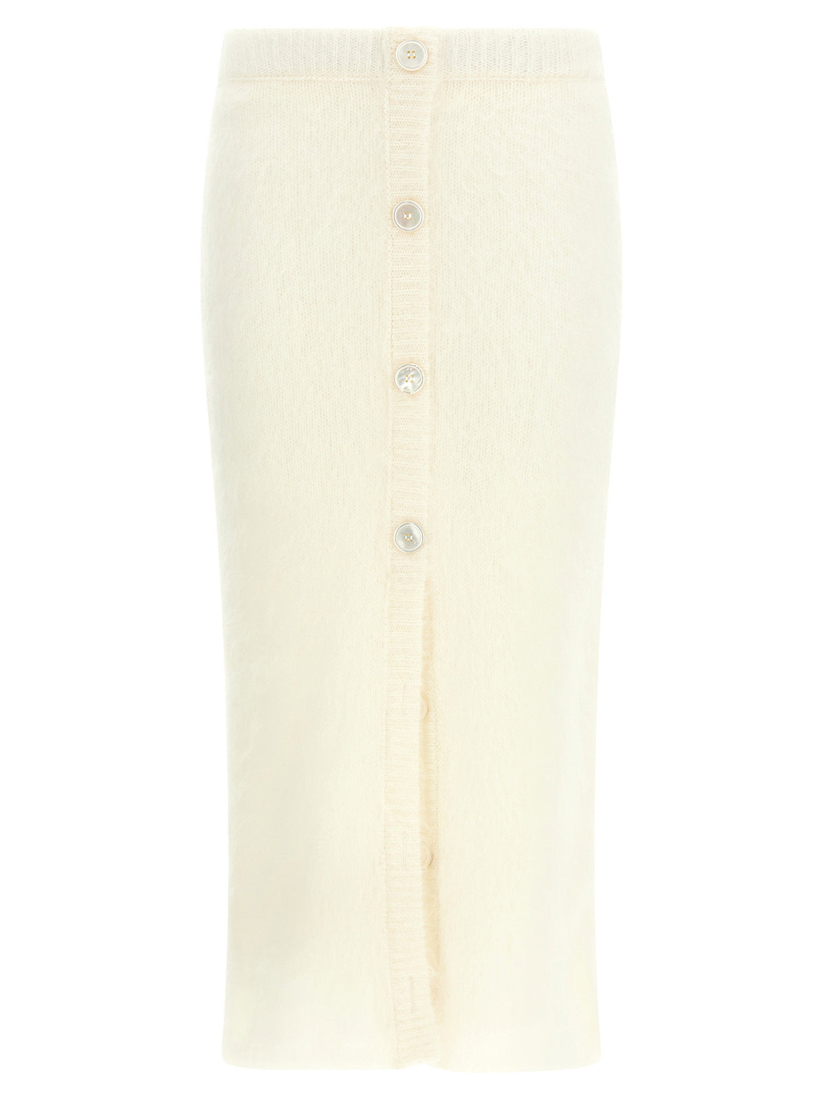 Alessandra Rich Carded Mohair Skirt