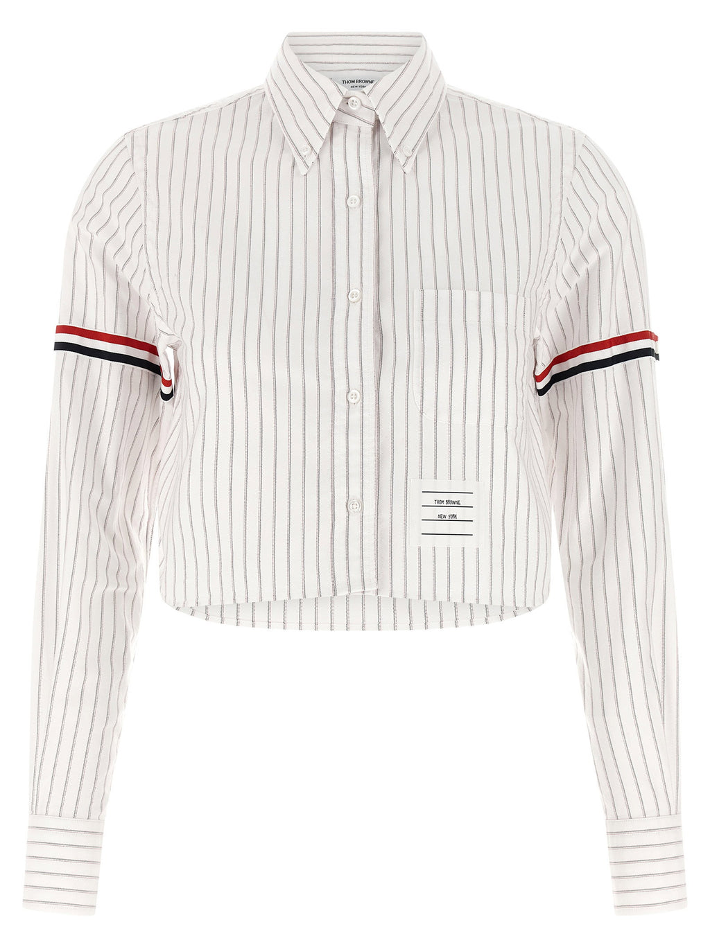 Thom Browne 4bar Cropped Shirt
