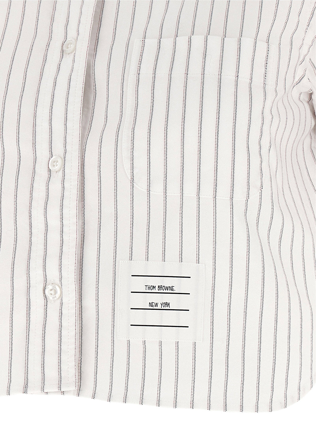 Thom Browne 4bar Cropped Shirt