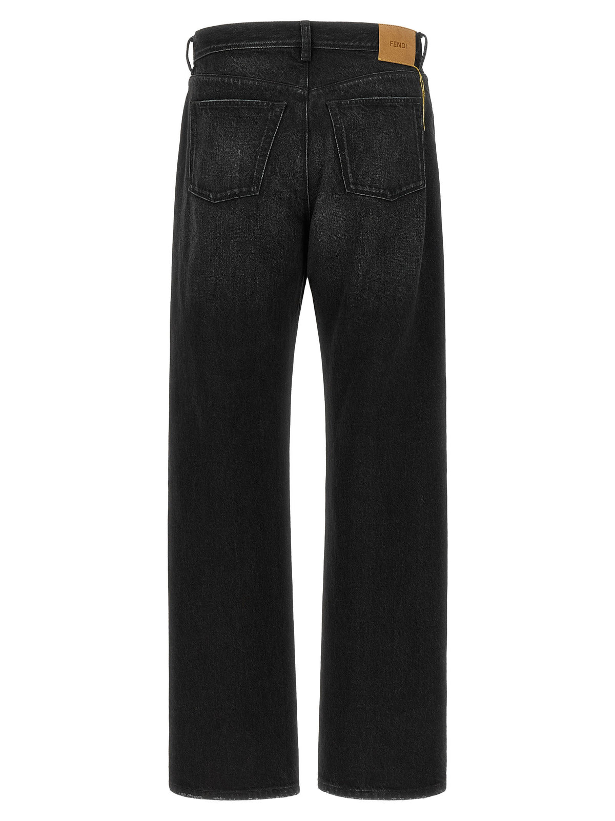 Fendi Black Denim Jeans Fendi