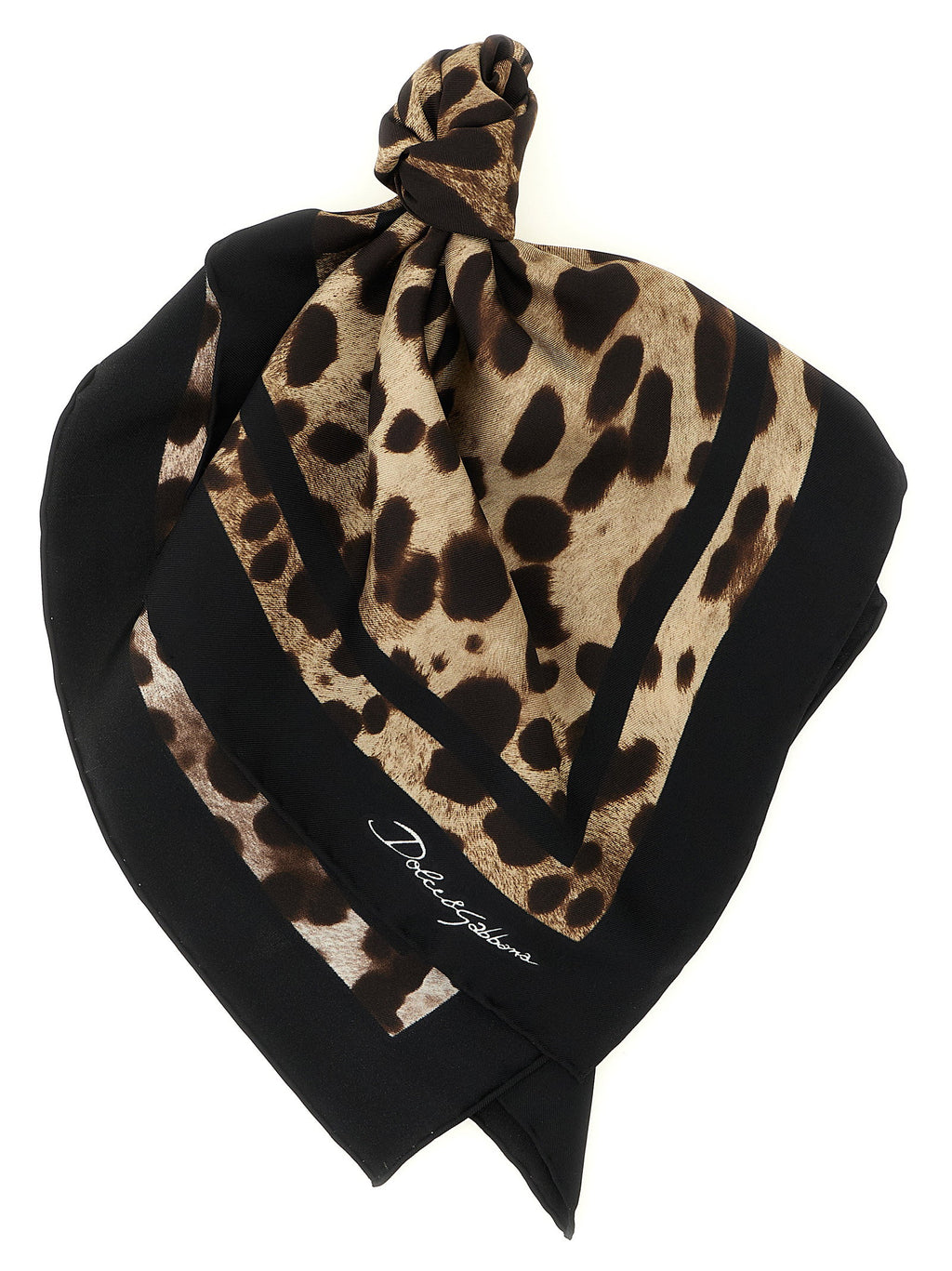 Dolce & Gabbana Leopard-print Scarf Dolce & Gabbana