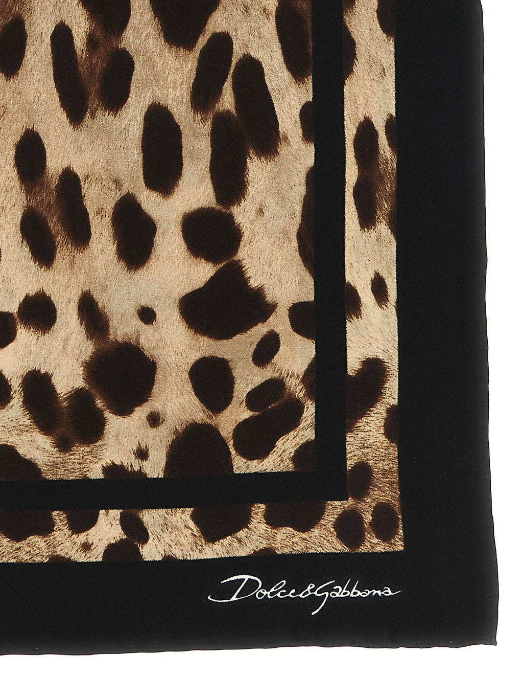 Dolce & Gabbana Leopard-print Scarf Dolce & Gabbana