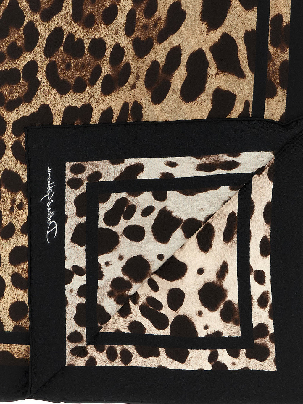 Dolce & Gabbana Leopard-print Scarf Dolce & Gabbana