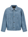 Found Trucker Pleats Jacket