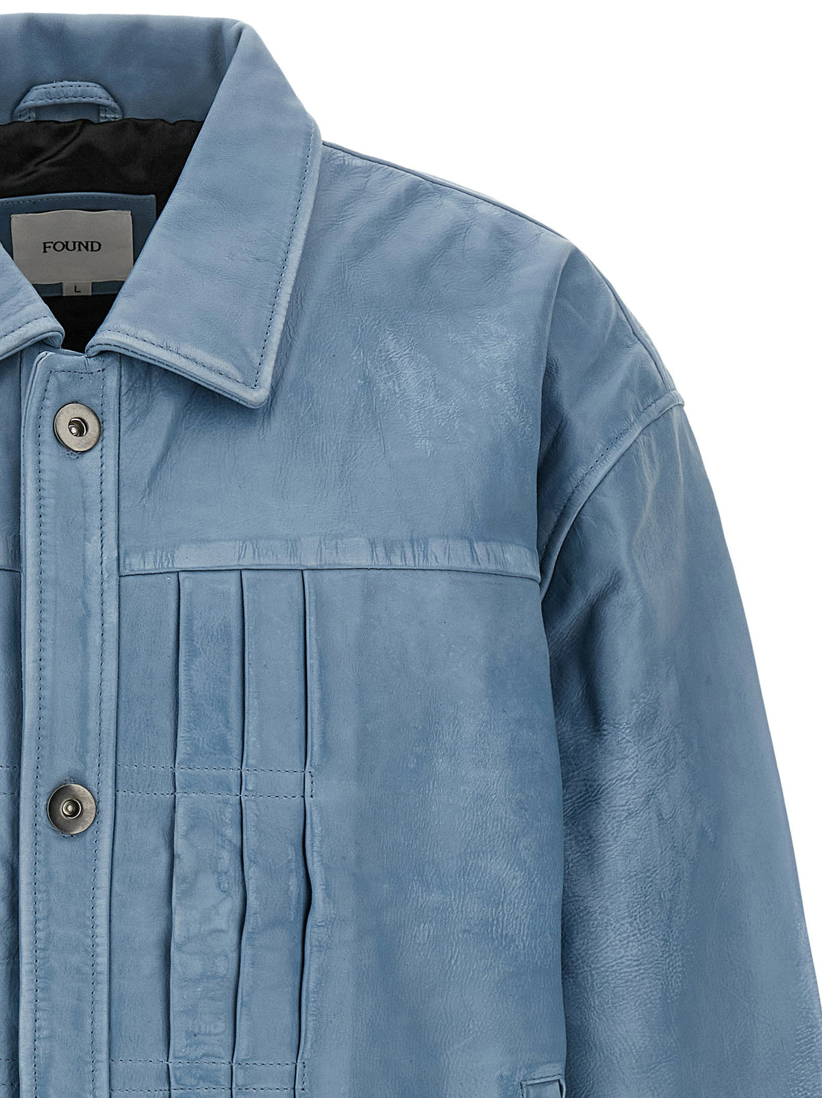 Found Trucker Pleats Jacket