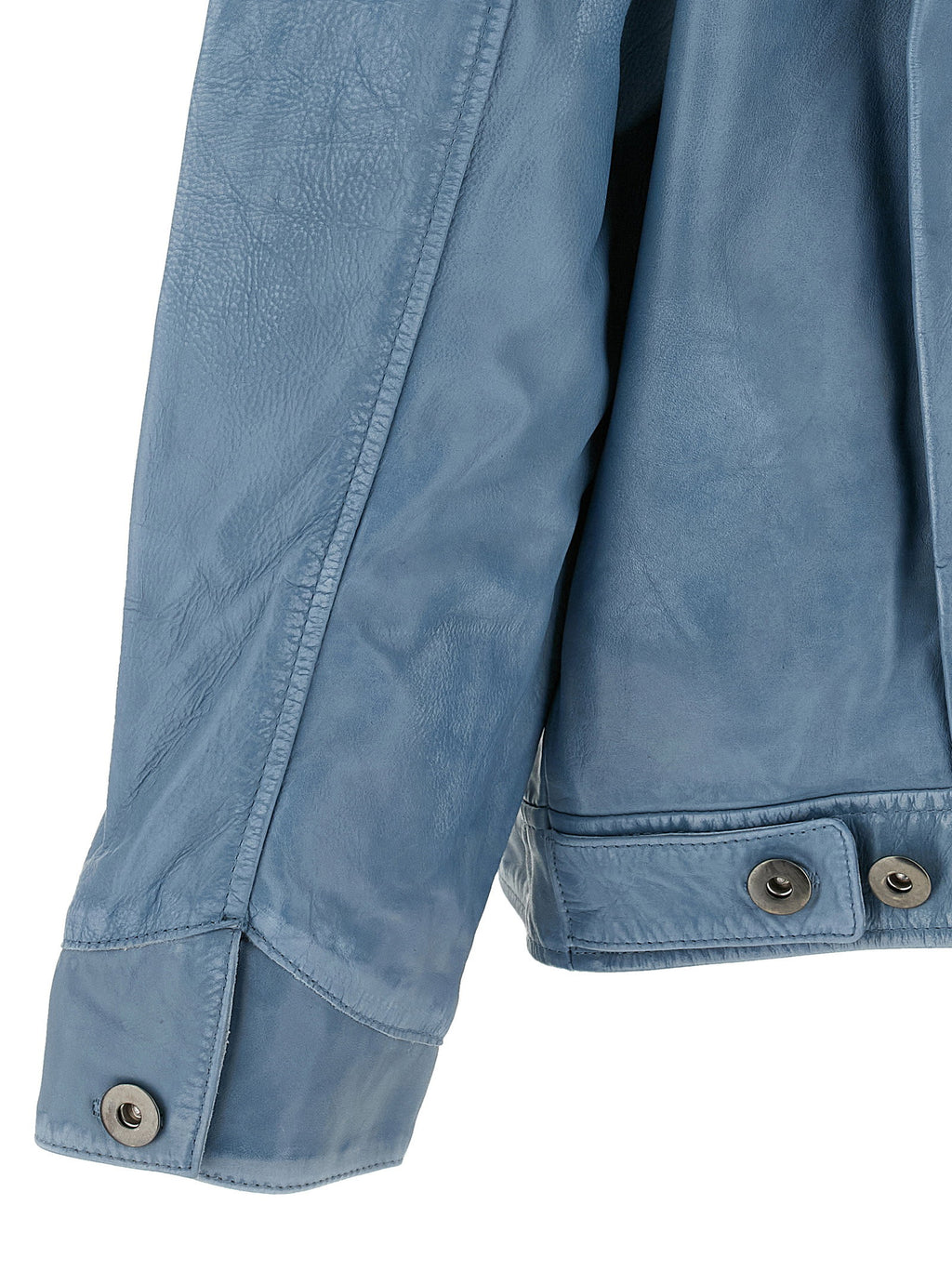 Found Trucker Pleats Jacket