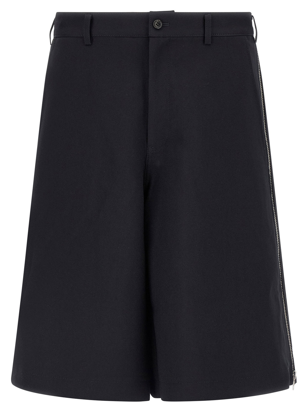 Comme Des Garcons Shirt Zip Bermuda Shorts