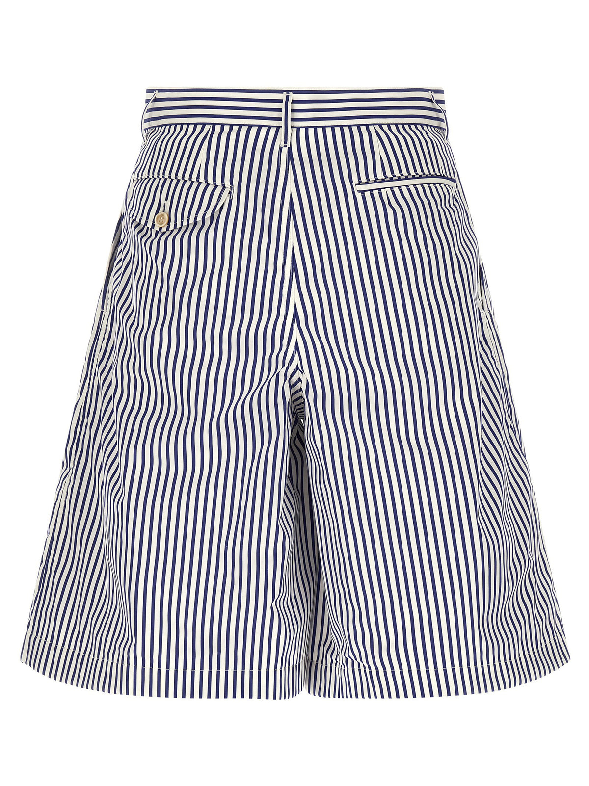 Comme Des Garcons Shirt Cotton Bermuda Shorts