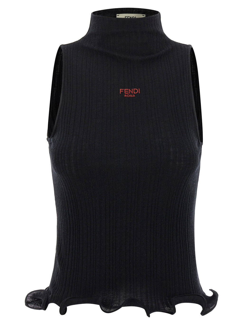 Fendi Ruffled Top