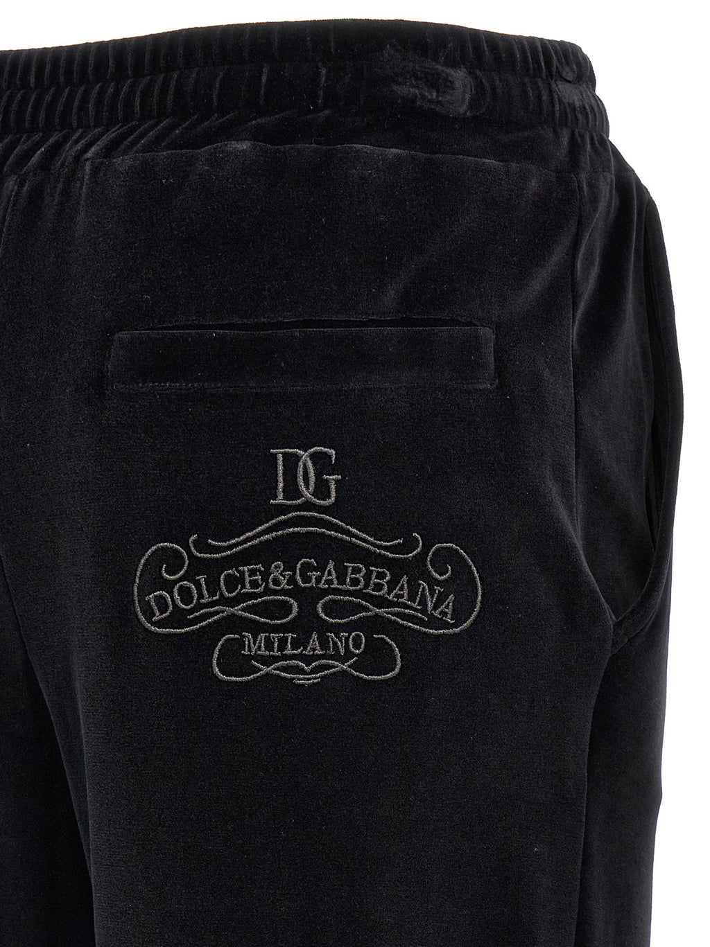 Dolce & Gabbana Black Sicily Joggers