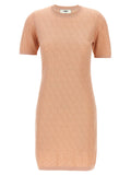 Fendi Ff Cotton Dress Fendi