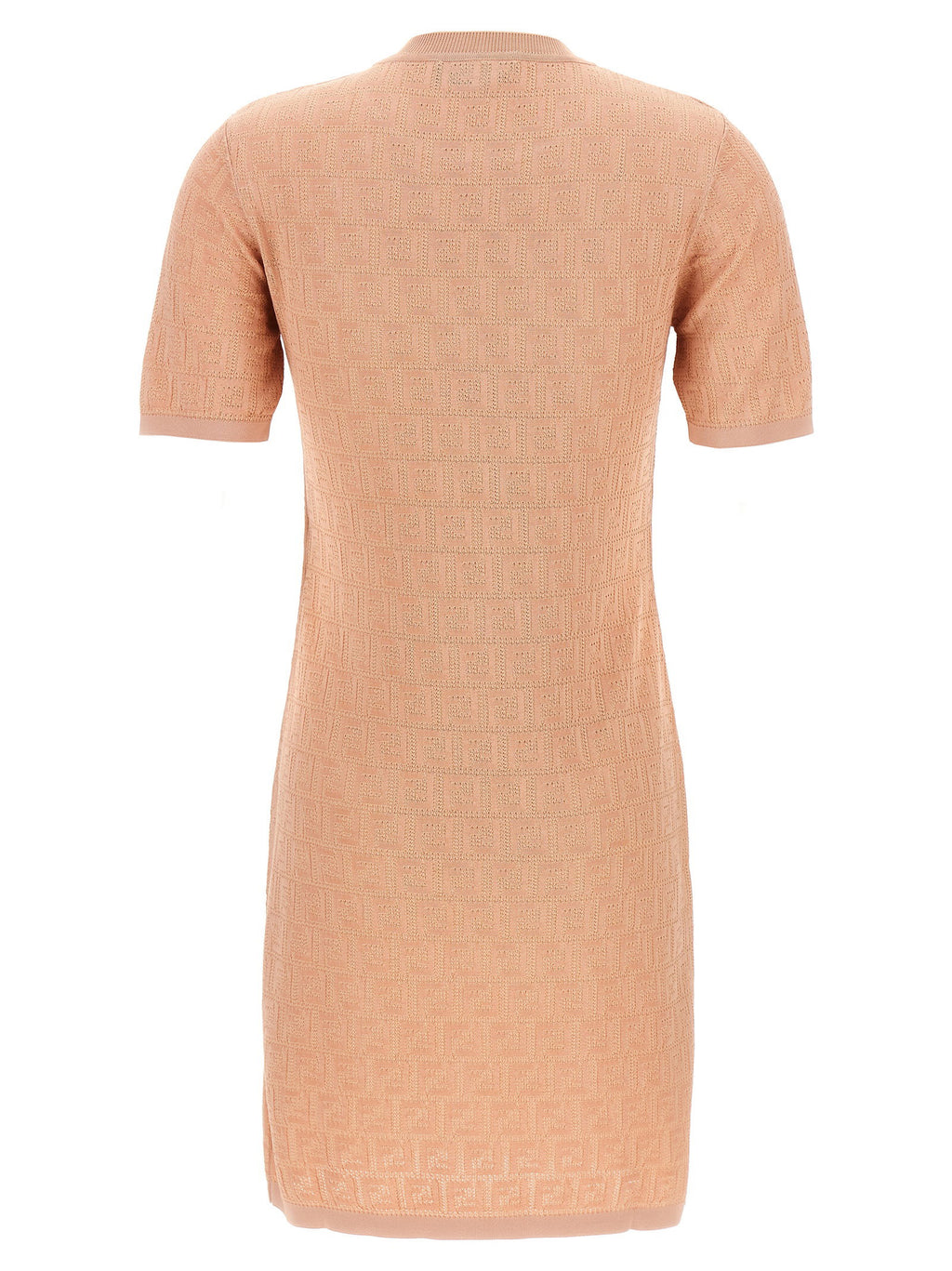 Fendi Ff Cotton Dress Fendi