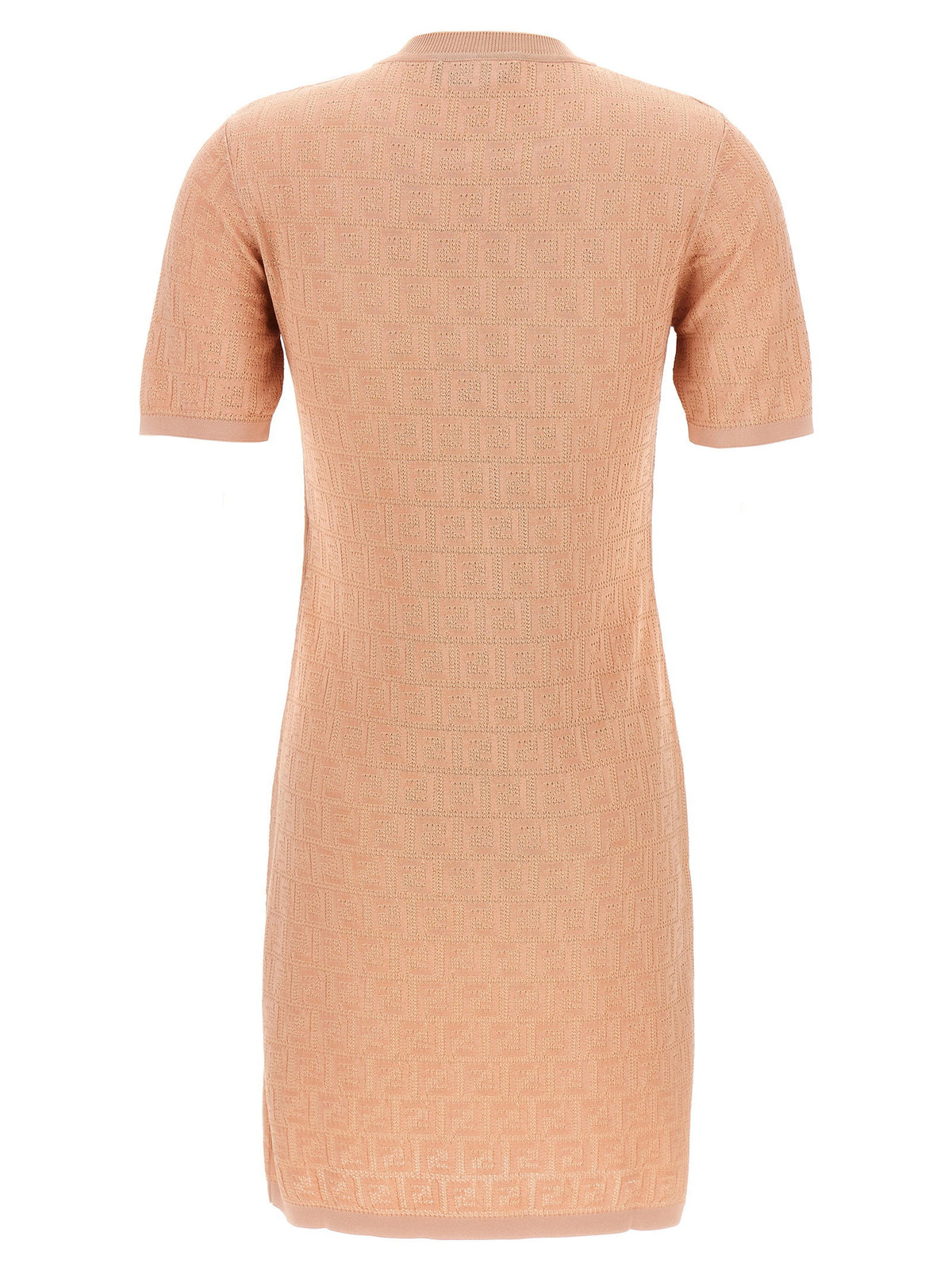 Fendi Ff Cotton Dress Fendi