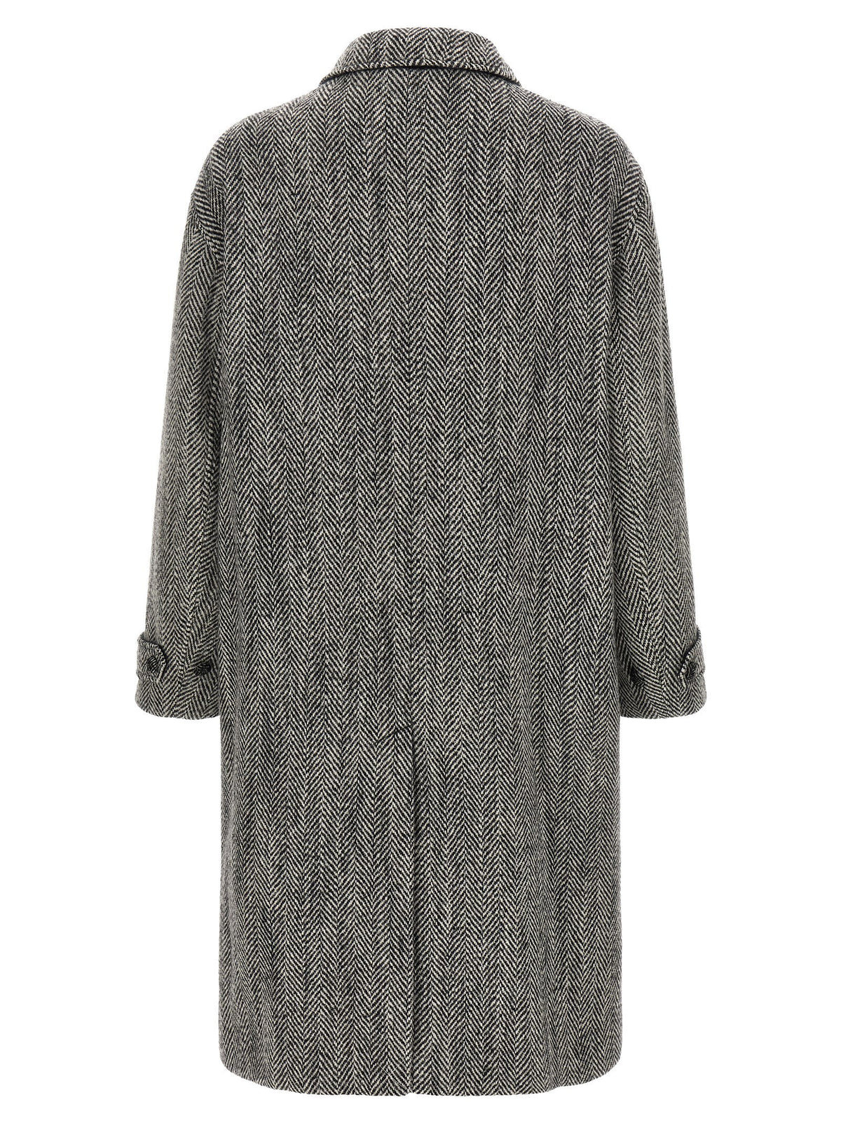Dolce&Gabbana Chevron Wool Coat