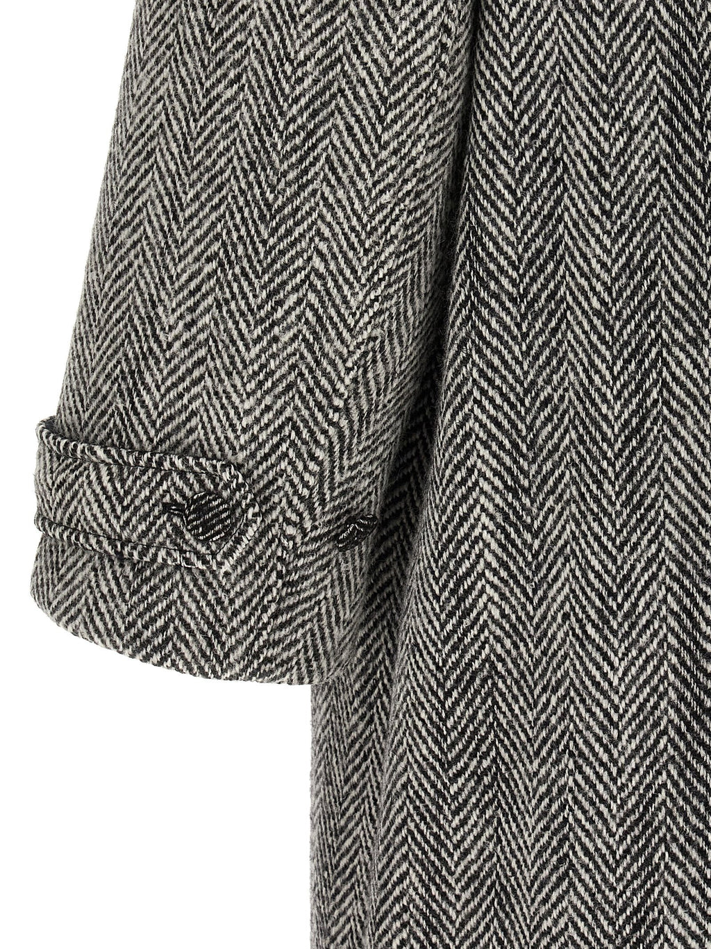 Dolce&Gabbana Chevron Wool Coat