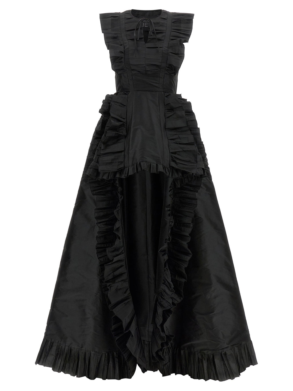 Giovanni Bedin Ruffle Train Dress Giovanni Bedin