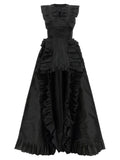 Giovanni Bedin Ruffle Train Dress Giovanni Bedin