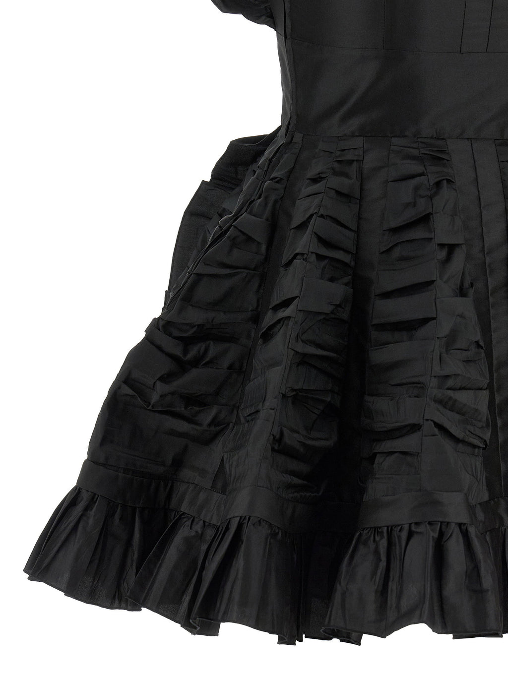 Giovanni Bedin Black Ruffle Dress Giovanni Bedin