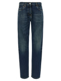 Prada Trompe Loeil Heart Jeans