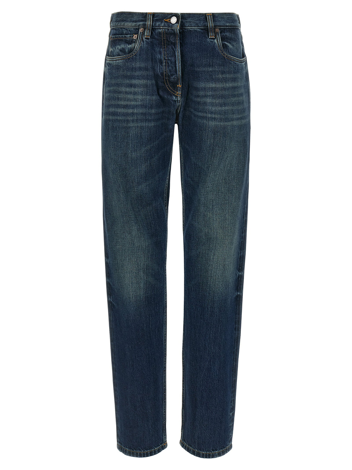 Prada Trompe Loeil Heart Jeans