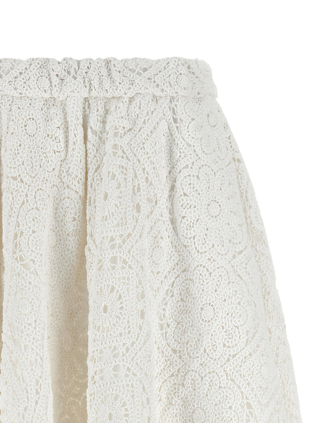 Comme Des Garcons Macramé Skirt