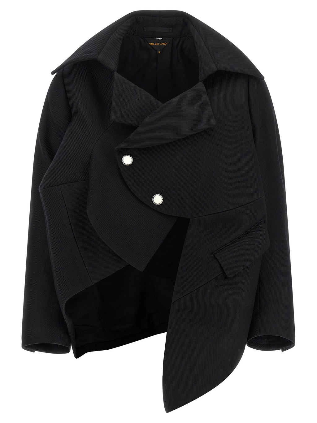 Comme Des Garcons Micro Ribbed Blazer Comme Des Garcons