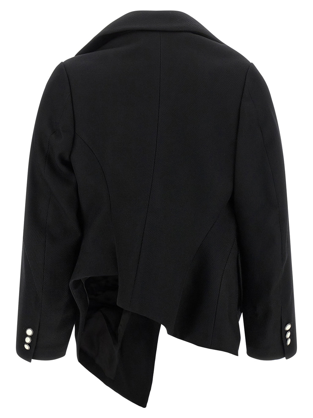 Comme Des Garcons Micro Ribbed Blazer Comme Des Garcons