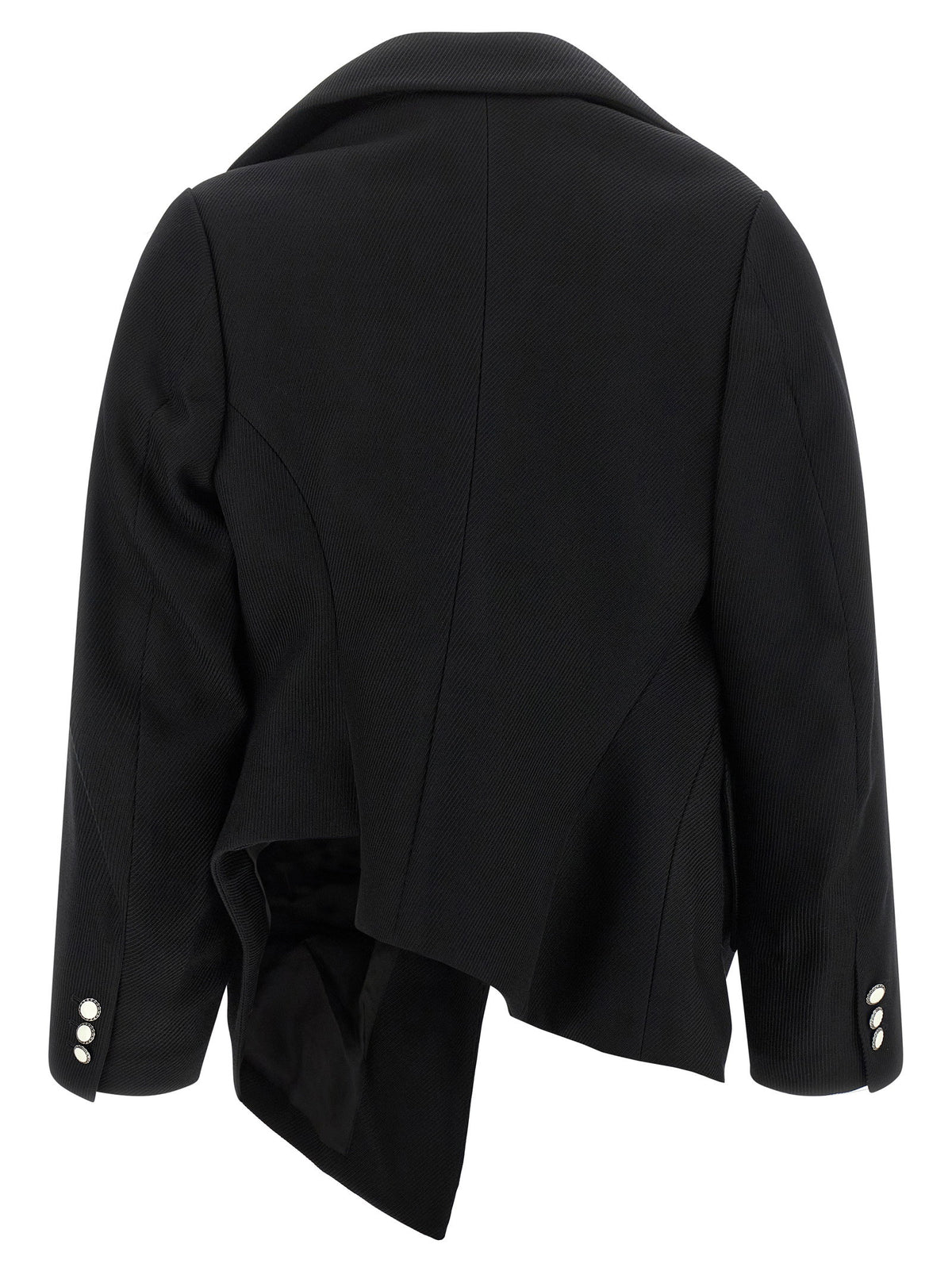 Comme Des Garcons Micro Ribbed Blazer Comme Des Garcons