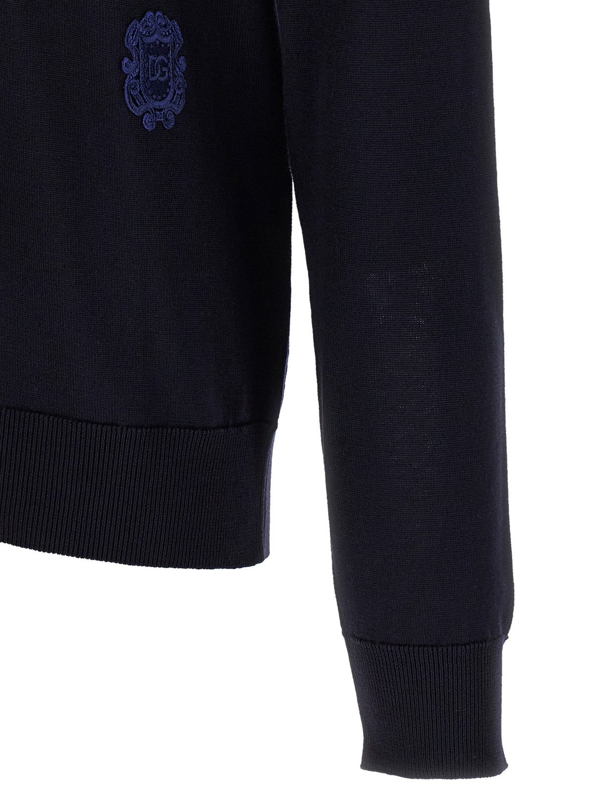 Dolce & Gabbana Virgin Wool Polo Shirt