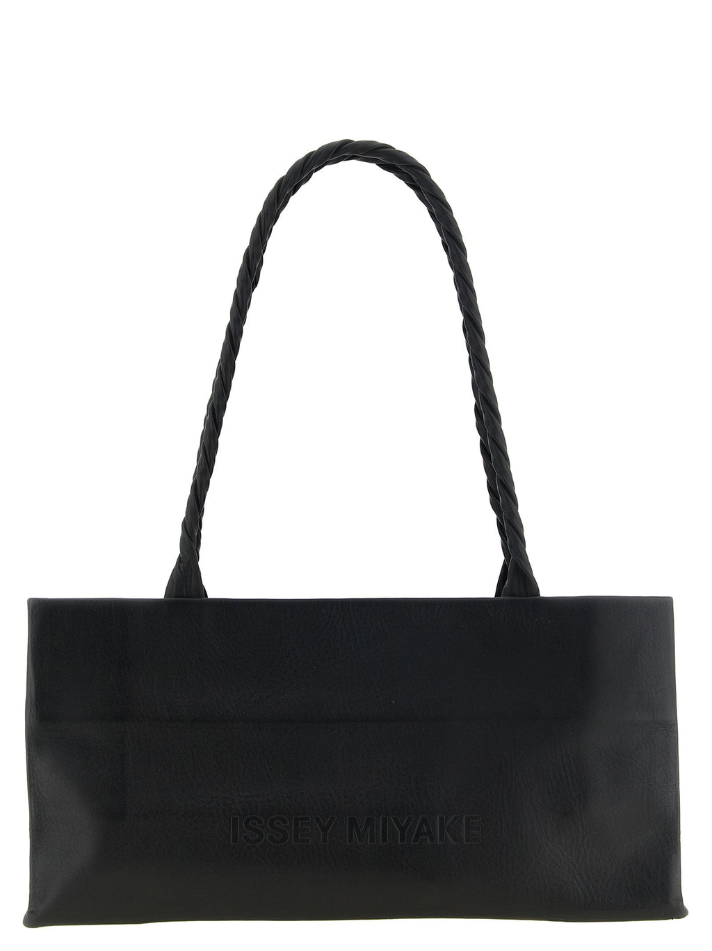 Issey Miyake Black Paper Bag Shoulder Bag