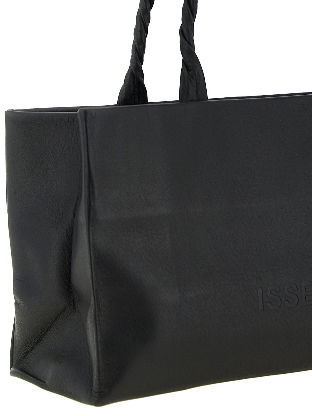 Issey Miyake Black Paper Bag Shoulder Bag