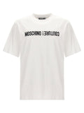 Moschino Logo Embroidery T-shirt
