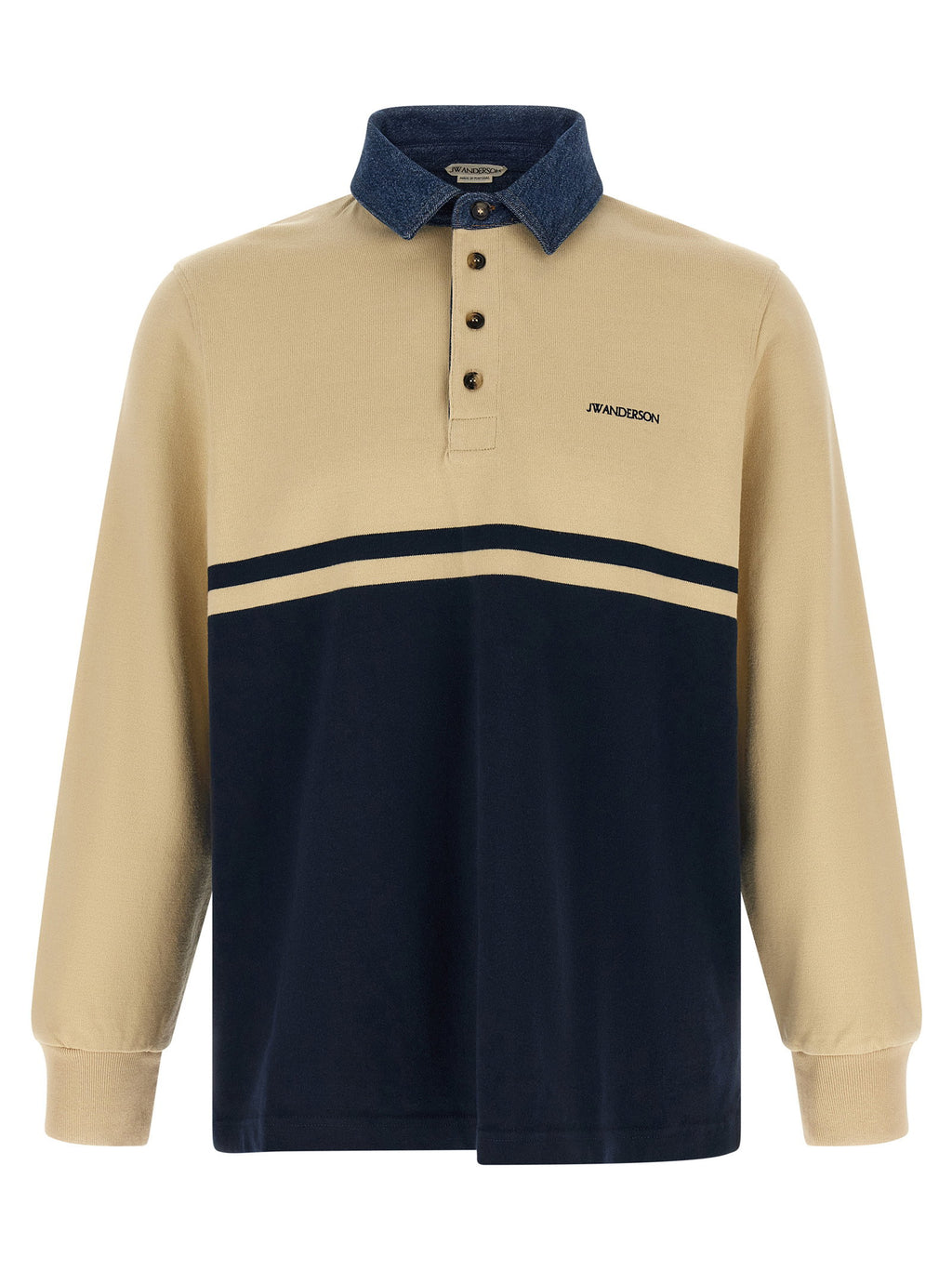 J.w.anderson Contrast Collar Polo Shirt J.w.anderson
