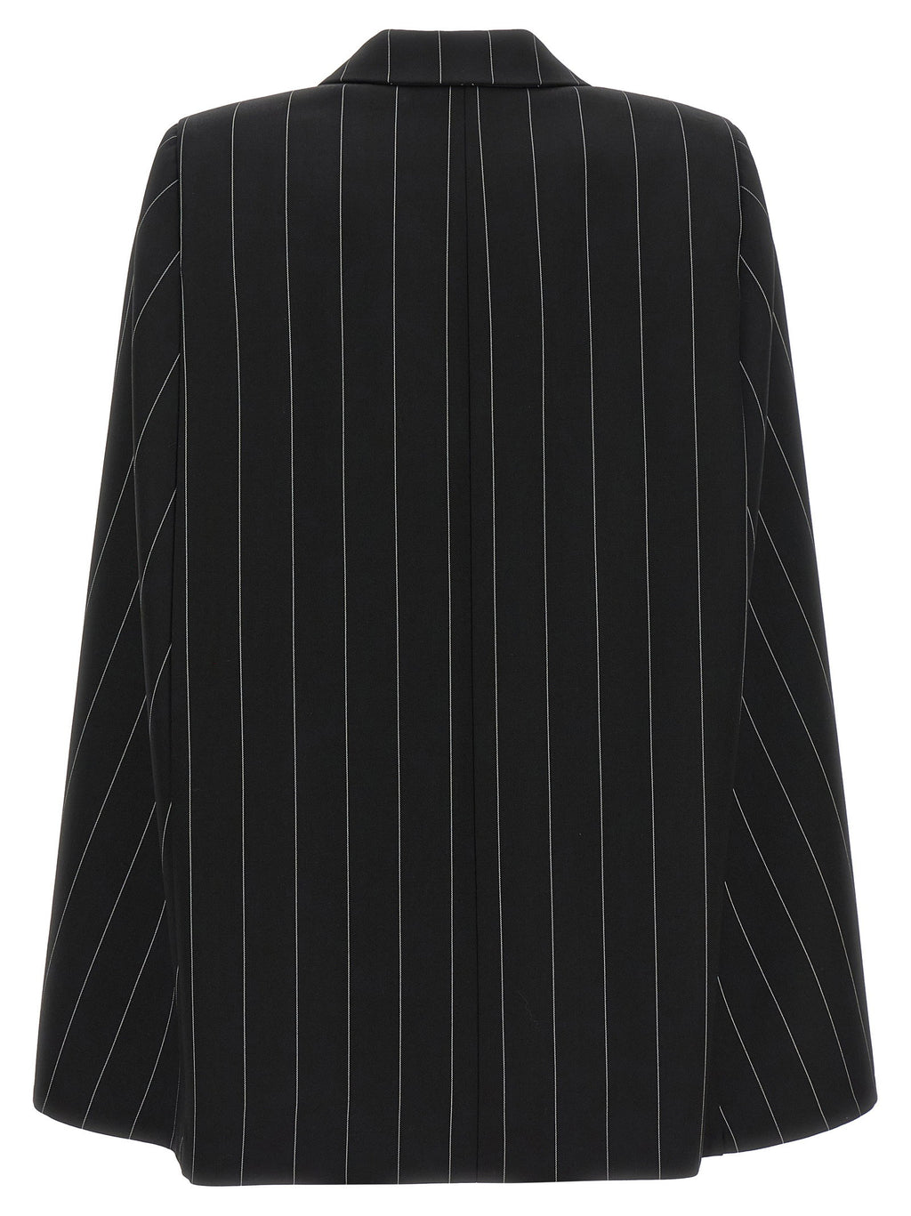 Federica Bonifaci Pinstripe Tuxedo Cape