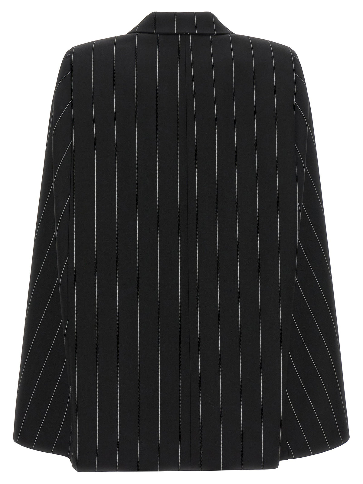 Federica Bonifaci Pinstripe Tuxedo Cape