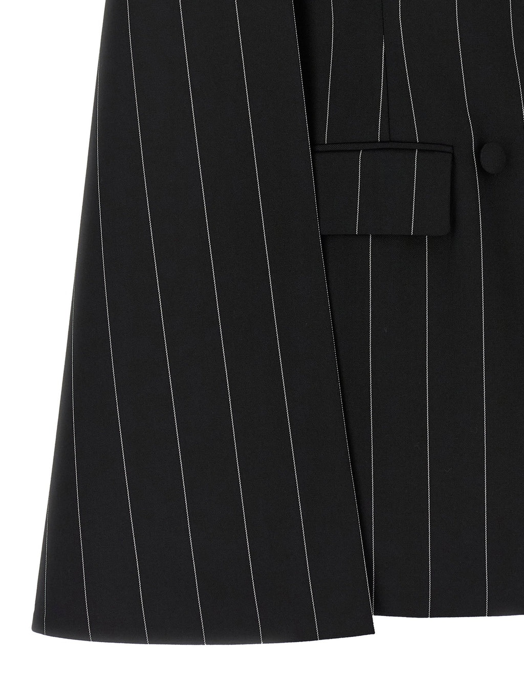 Federica Bonifaci Pinstripe Tuxedo Cape