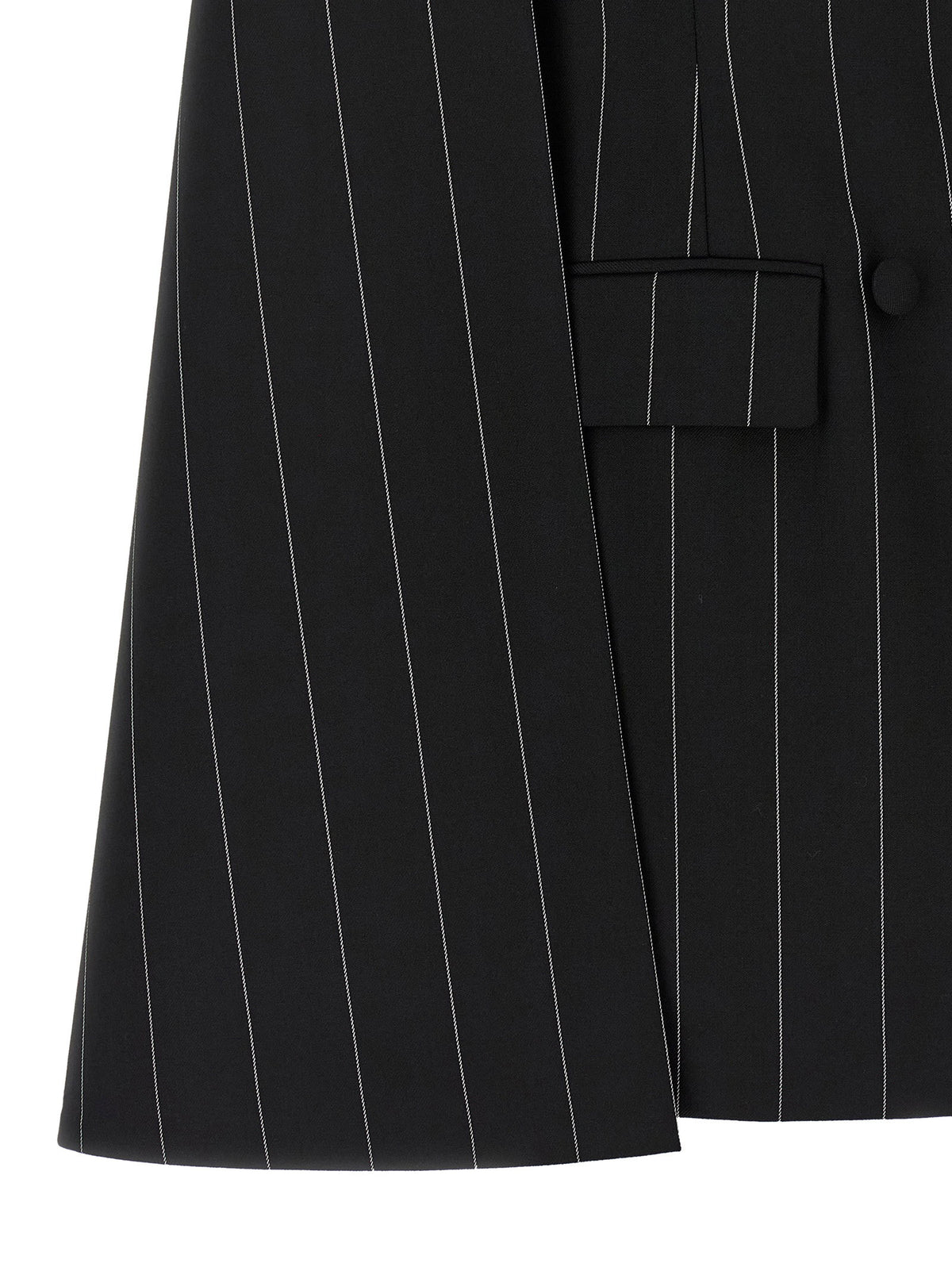 Federica Bonifaci Pinstripe Tuxedo Cape