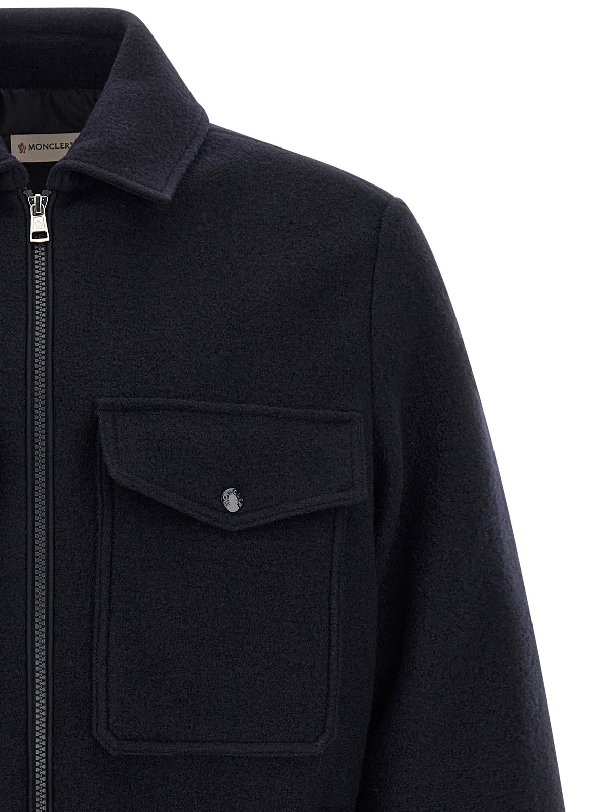 Moncler Wool Overshirt Moncler